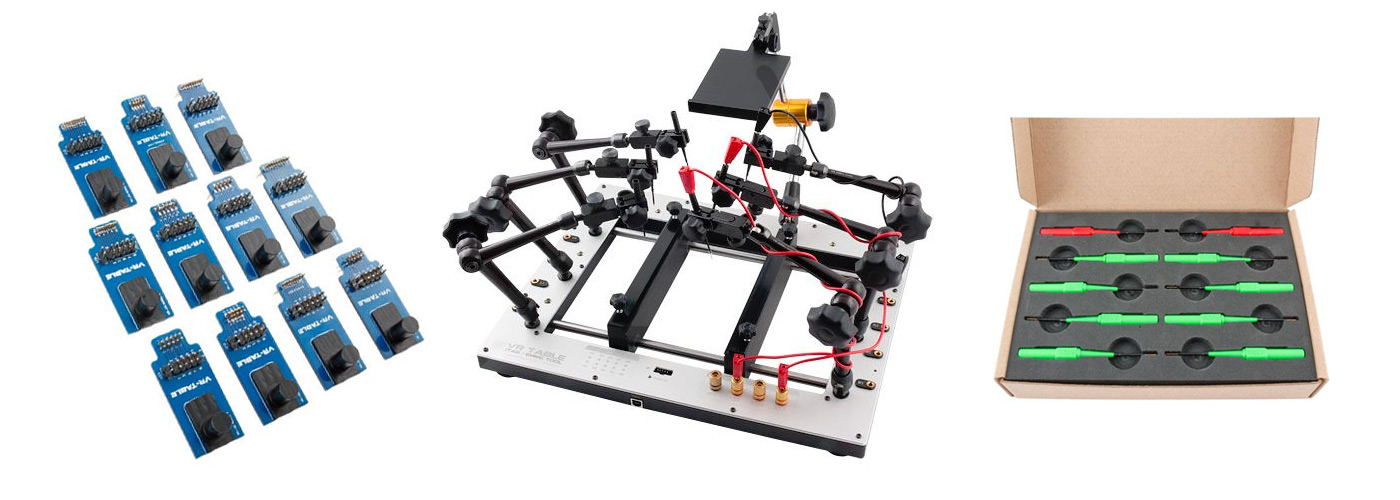 VR-TABLE - st diagnostyczny dla EMMC JTAG FBUS